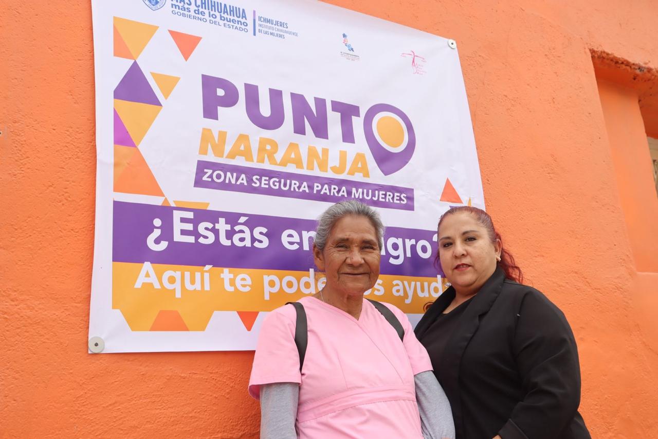 Habilitados 283 Puntos Naranja en 24 municipios para la seguridad de las mujeres